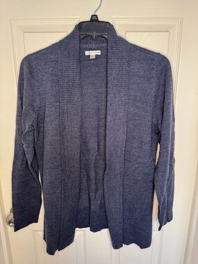 EUC croft & barrow Open-Front Women's Cardigan